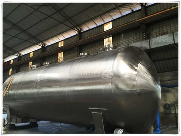 Dikey Endüstriyel Basınçlı Hava Alıcısı Tankı 10 Bar Basıncı 0.6m3 Litre